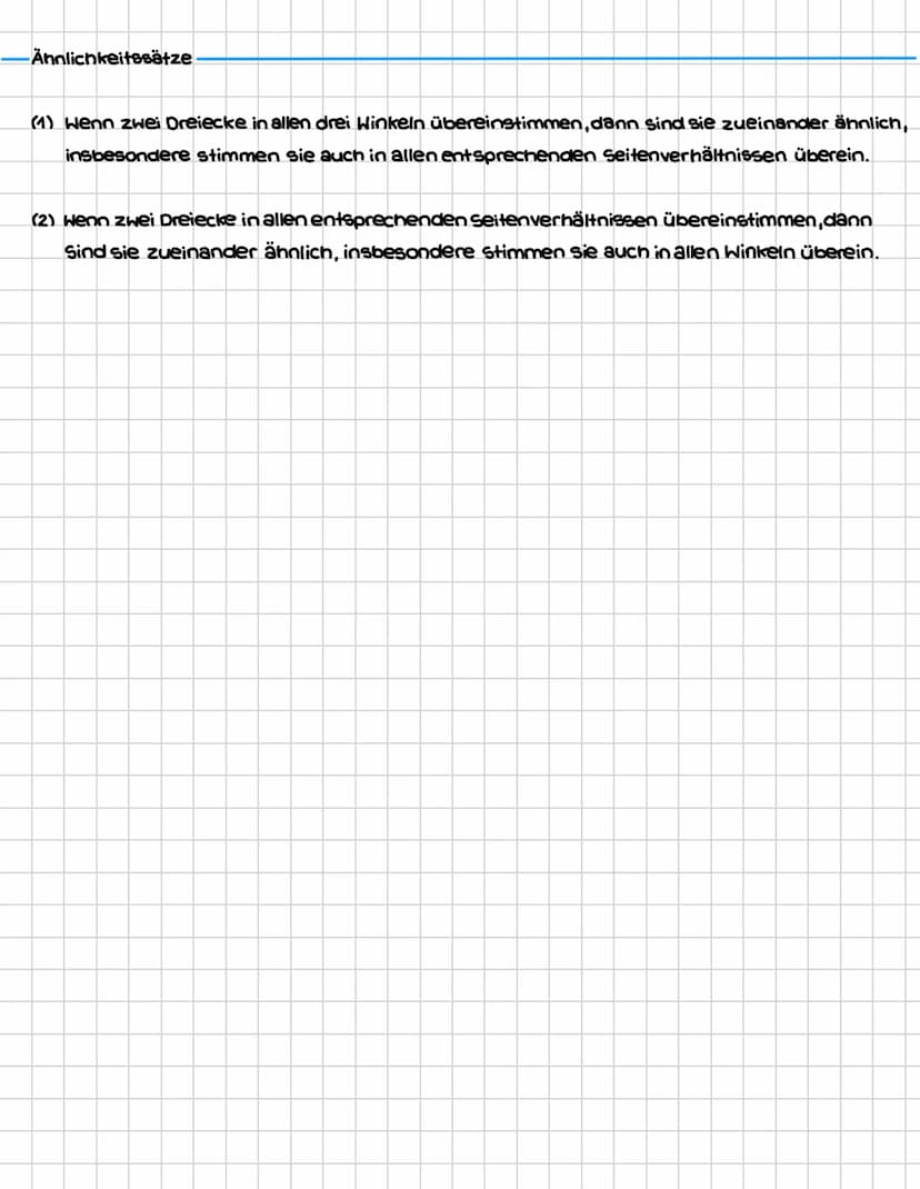 -Winkelsätze
Nebenwinkel
X
9
+B=180°
Stufenwinkel
(1) Wenn gllh,dann =ß
n
(2) Wenn xß,dann glih
-kongruenz
S
in drei seiten (sss)
Scheitelwi
