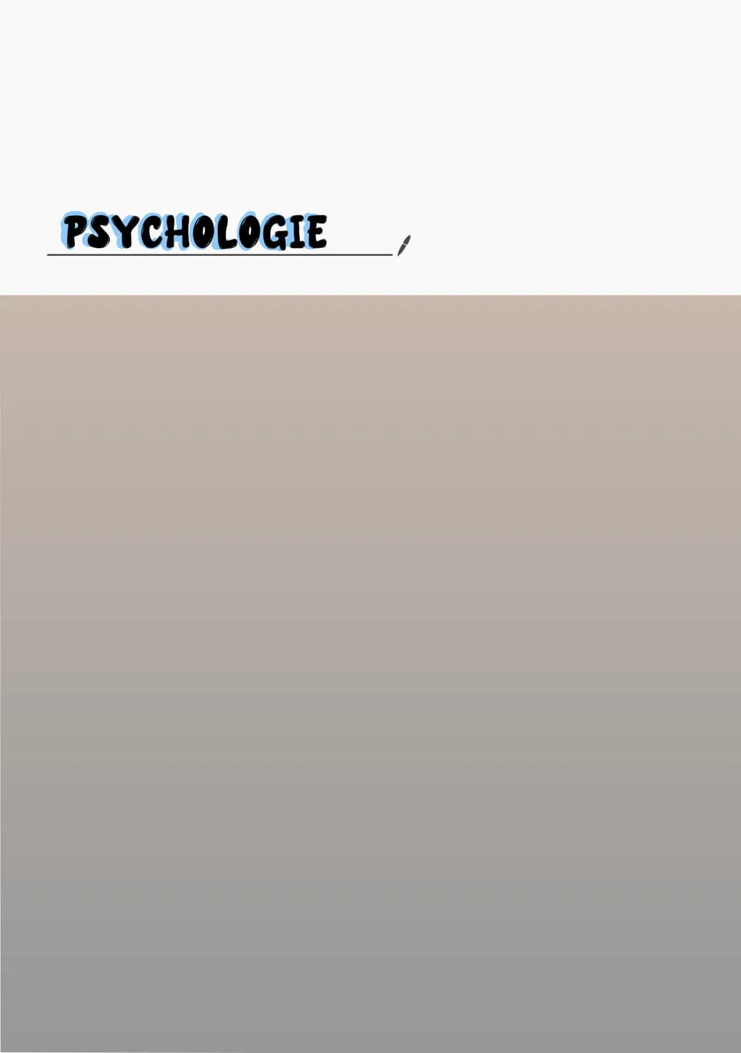 PSYCHOLOGIE BIOLOGISCHE PSYCHOLOGIE KAPITEL 2
Was ist biologische Psychologie? 2.1
Warum braucht die Psychologie Biologie ? 2.1.1
Es werden 