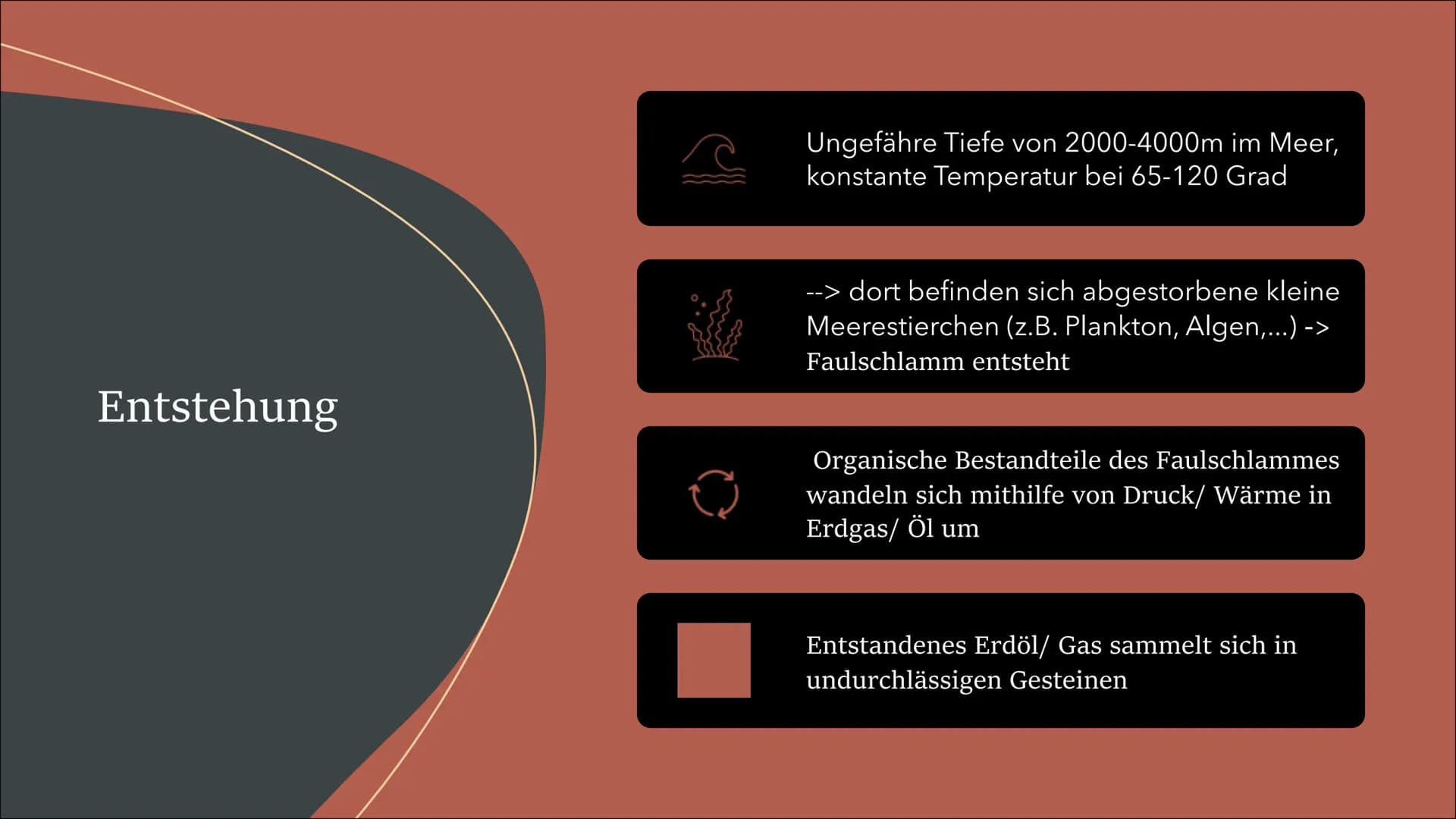 Erdöl & Erdgas
Ein Impulsreferat von Lara & Paulina F1
www.11
Info
Erdöl und Erdgas zählen neben
Kohle derzeit zu den wichtigsten
Energieträ