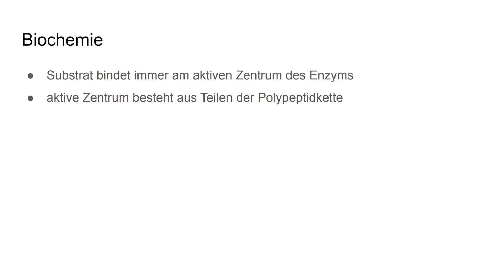 Enzyme Gliederung
Definition
Biochemie
●
Enzymkinetik
● Nomenklatur
Klassifizierung
Systematik
Regulation von Stoffwechselprozessen
Bedeutun