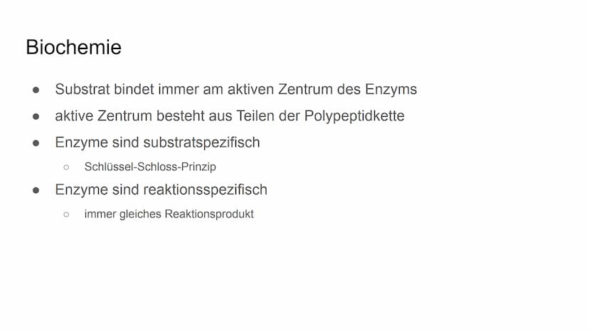 Enzyme Gliederung
Definition
Biochemie
●
Enzymkinetik
● Nomenklatur
Klassifizierung
Systematik
Regulation von Stoffwechselprozessen
Bedeutun