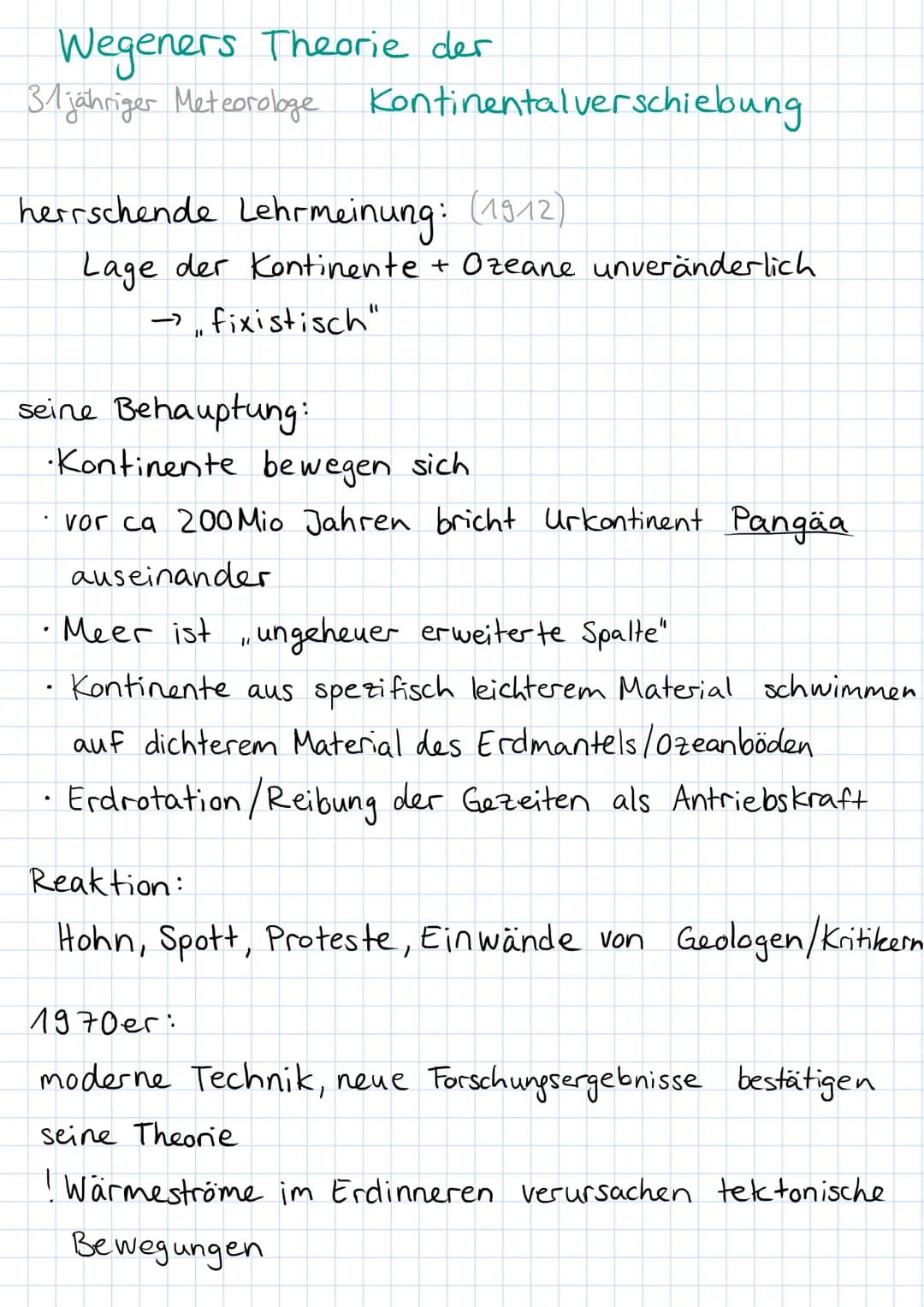 1. Erdkruste
Dozeanische Kruste Ozeanböden.
aus vulkanischem Gestein
Kontinentale Kruste Kontinente+ Schelfbereiche
aus leichteren Gesteinen