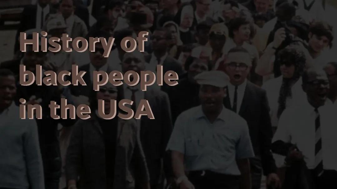 History of black people in the USA