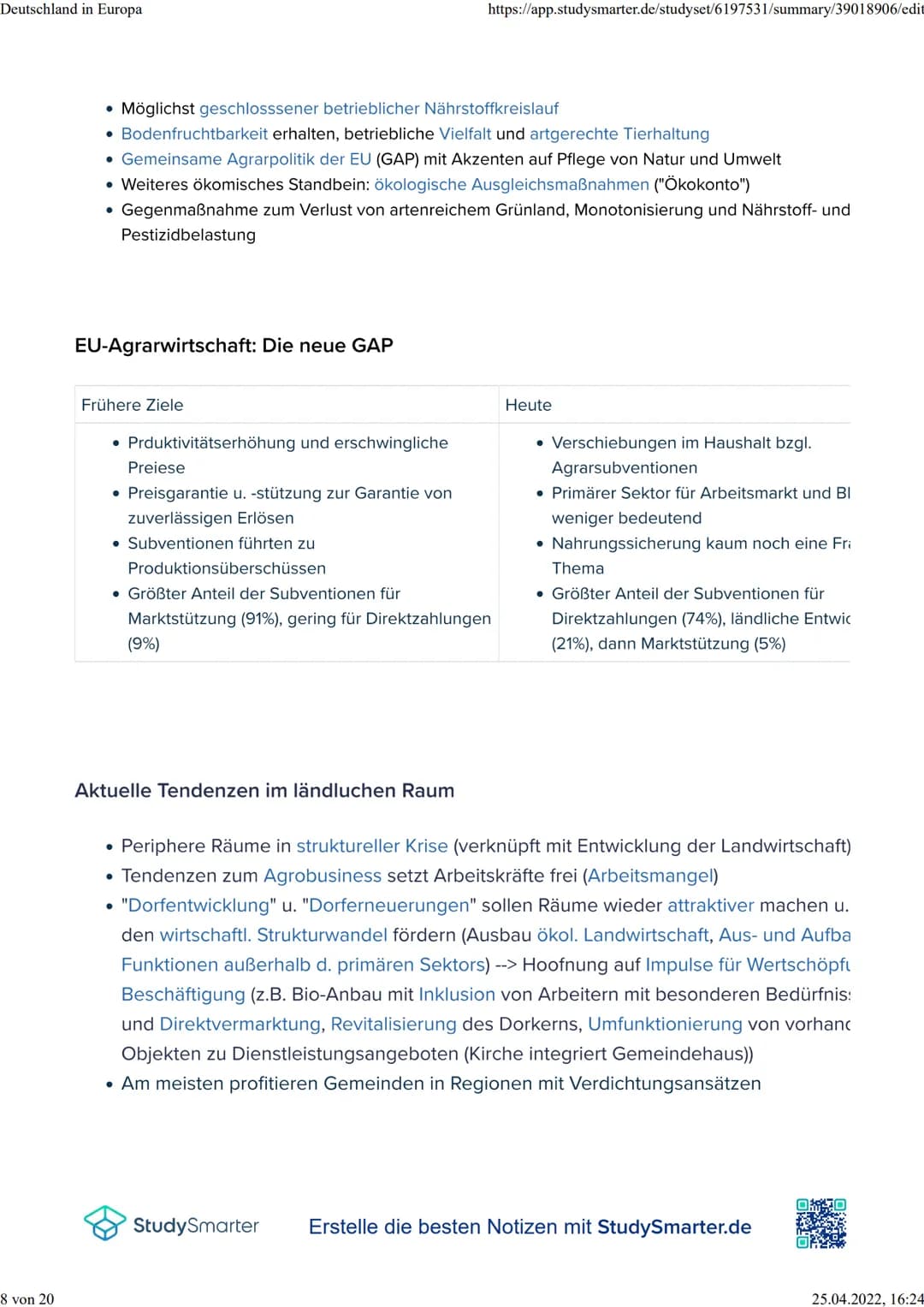 Deutschland in Europa
1 von 20
Deutschland in Europa
Deutschland in Europa
Globalisierung und Länder
• Tendenzen zum Protektionismus, aber G