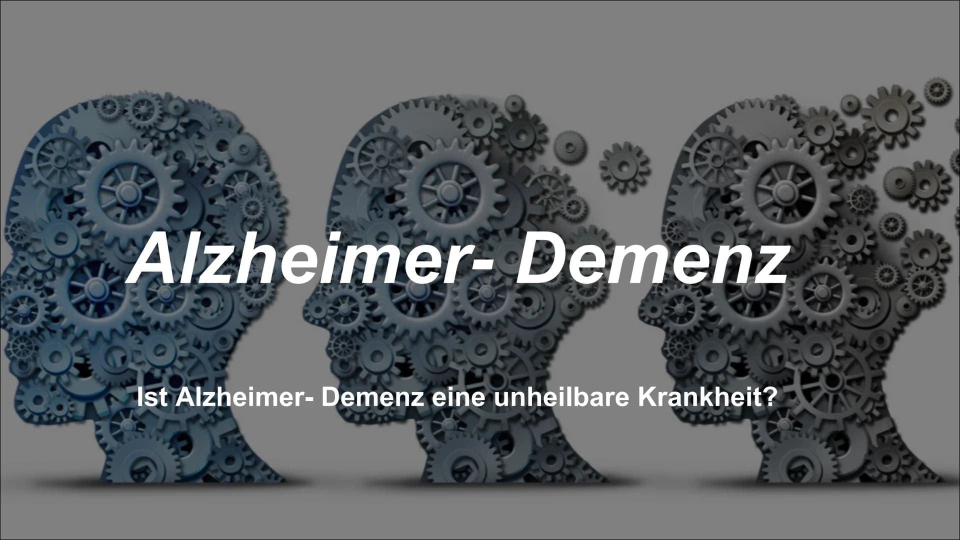 3
Alzheimer- Demenz
Ist Alzheimer- Demenz eine unheilbare Krankheit? Inhaltsangabe
●
●
Was ist Alzheimer- Demenz?
Wer hat die Krankheit entd