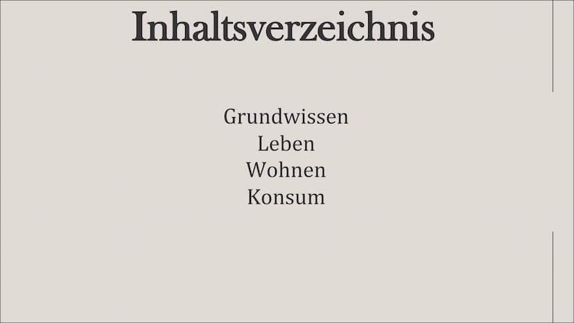 Leben, wohnen
und Konsum in
der DDR
Von Jana und Michelle Inhaltsverzeichnis
Grundwissen
Leben
Wohnen
Konsum Es lebe die
DEUTSCHE
DEMOKRATIS