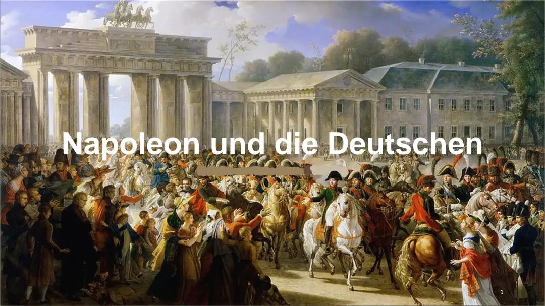 Napoleon und die Deutschen 