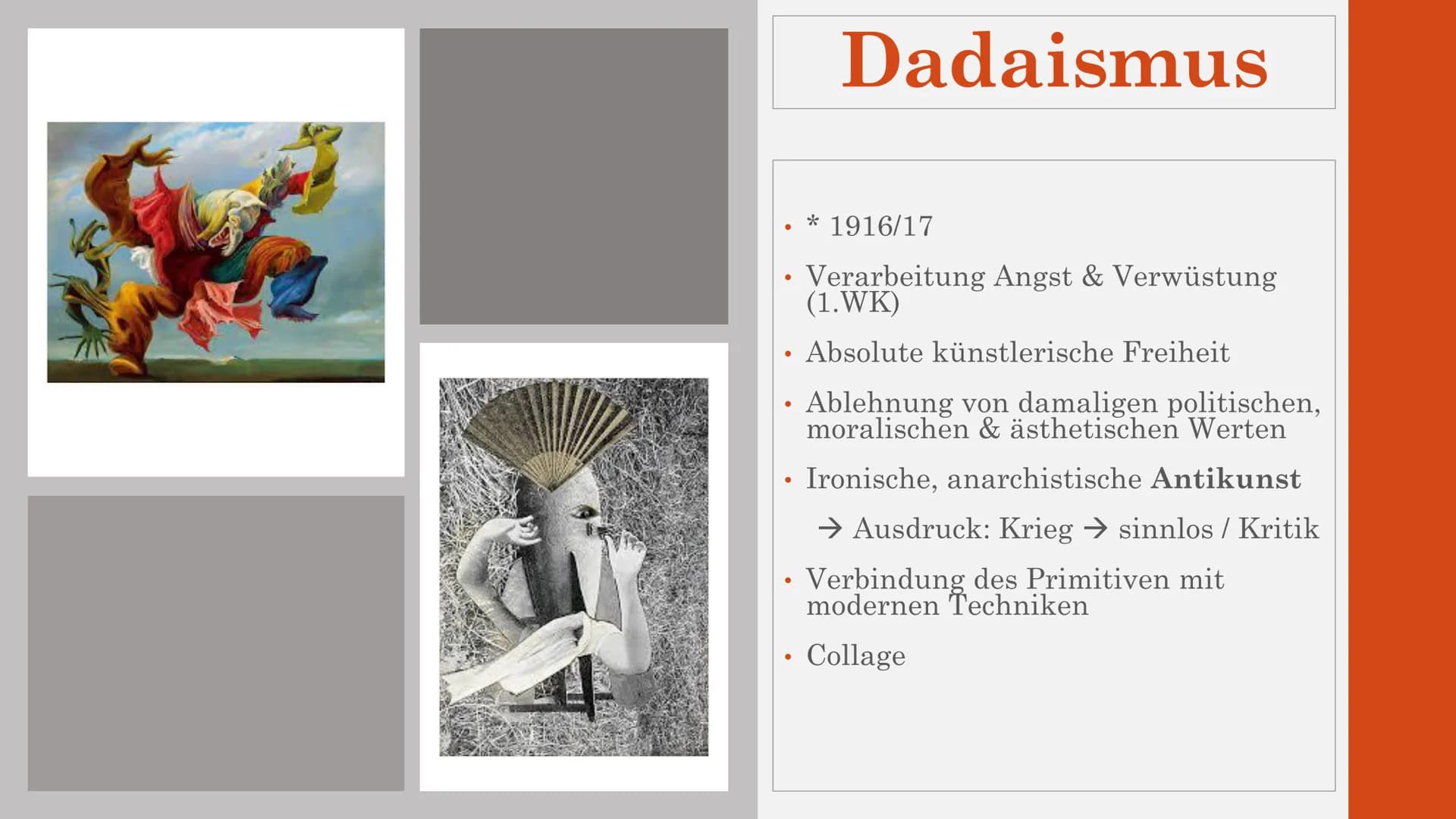 Max Ernst
und
seine Kunst
Von Amelie und Liv
Q2 Kunst GK - Frau Lainck Inhalt
1. Kurzbiografie Max Ernst
2. Kunstwerke
3.
2.1
• 2.2
●
• 2.3
