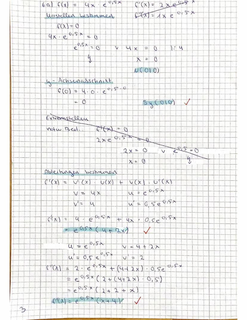 Teil 1:Hilfsmittelfreier Teil (max. 30 Minuten)
Q1 M G2
Mathematik
Aufgabe 1: Ableitungsregel begründen
Gegeben ist die Funktionsschar f(x) 