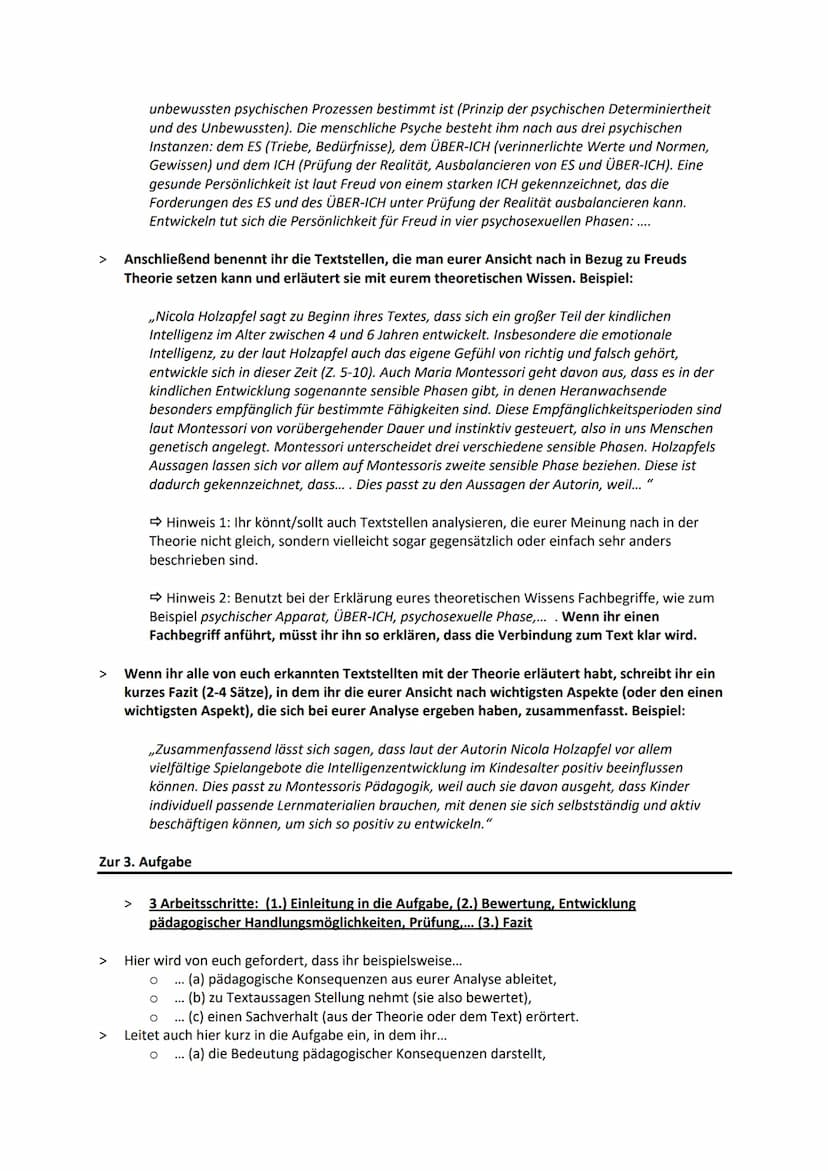 Klausuren im Grundkurs Erziehungswissenschaft in der Qualifikationsphase
Grundsätzliches
>
>
>
>
Zur 1. Aufgabe
>
>
Dauer der Klausur: 135 M