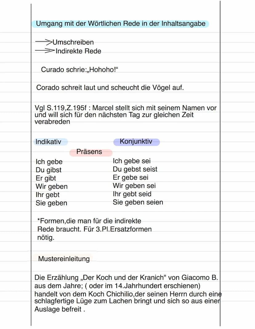 Der Aufbau einer Inhaltsangabe
Einleitungssatz:
|ATTT=Thema/Textsorte/Titel
Erscheinungsjahr/Veröffentlichungsjahr/
Handlungsjahr
Abschnitt
