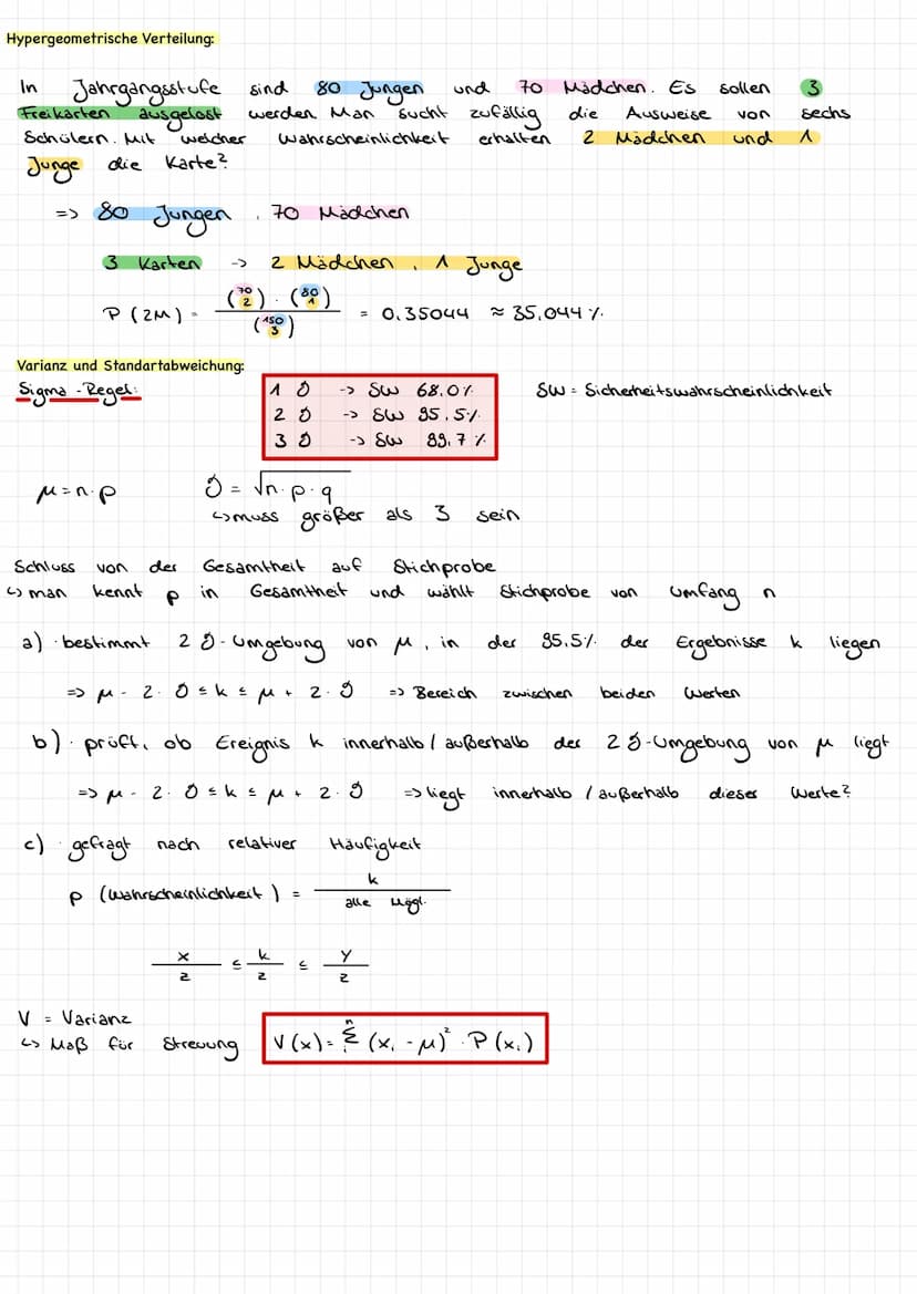 Begriffe:
Laplace
<> Zufall experiment, bei
selbe
<> wird
Mathe - Stochastik Klausur
wahrscheinlichkeit:
wahrscheinlichkeit
mit
دے
absolute 