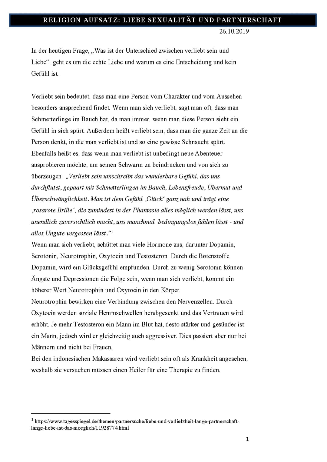 Liebe oder Verliebt sein: Unterschiede, Symptome und Test
