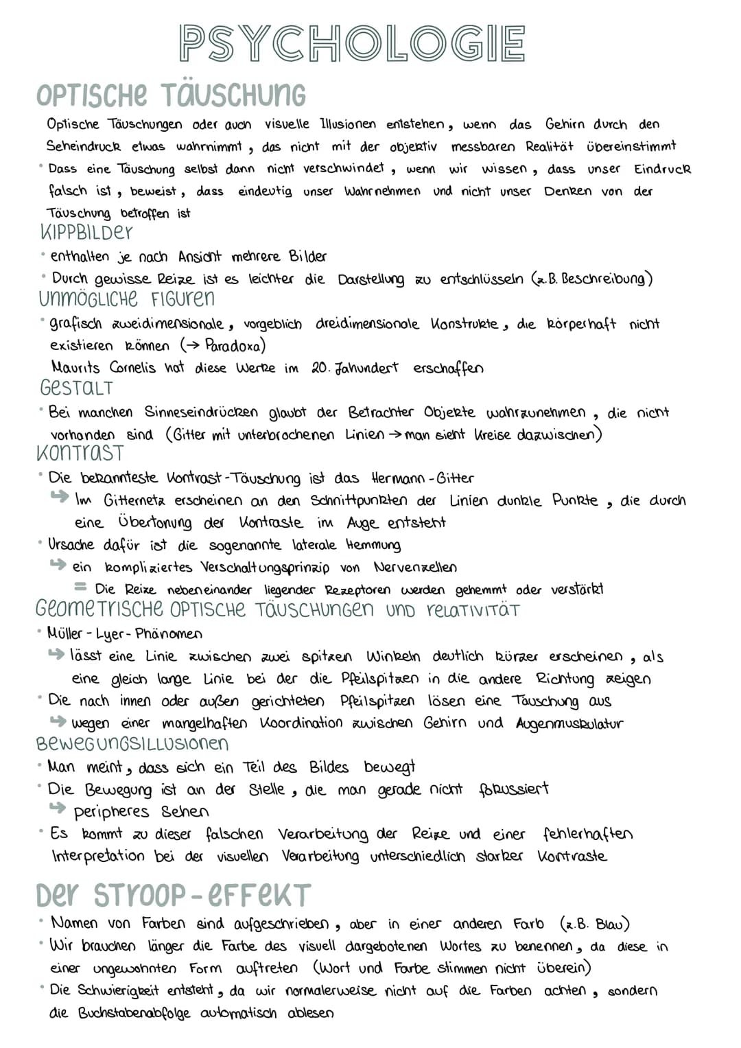 INTELLIGENZ
Lernkapazität
Verbale Ausdrucksweise
●
Verknüpfungsfähigkeit
Auffassungsfähigkeit
Mathematisches Grundwissen
Erinnerungsvermögen