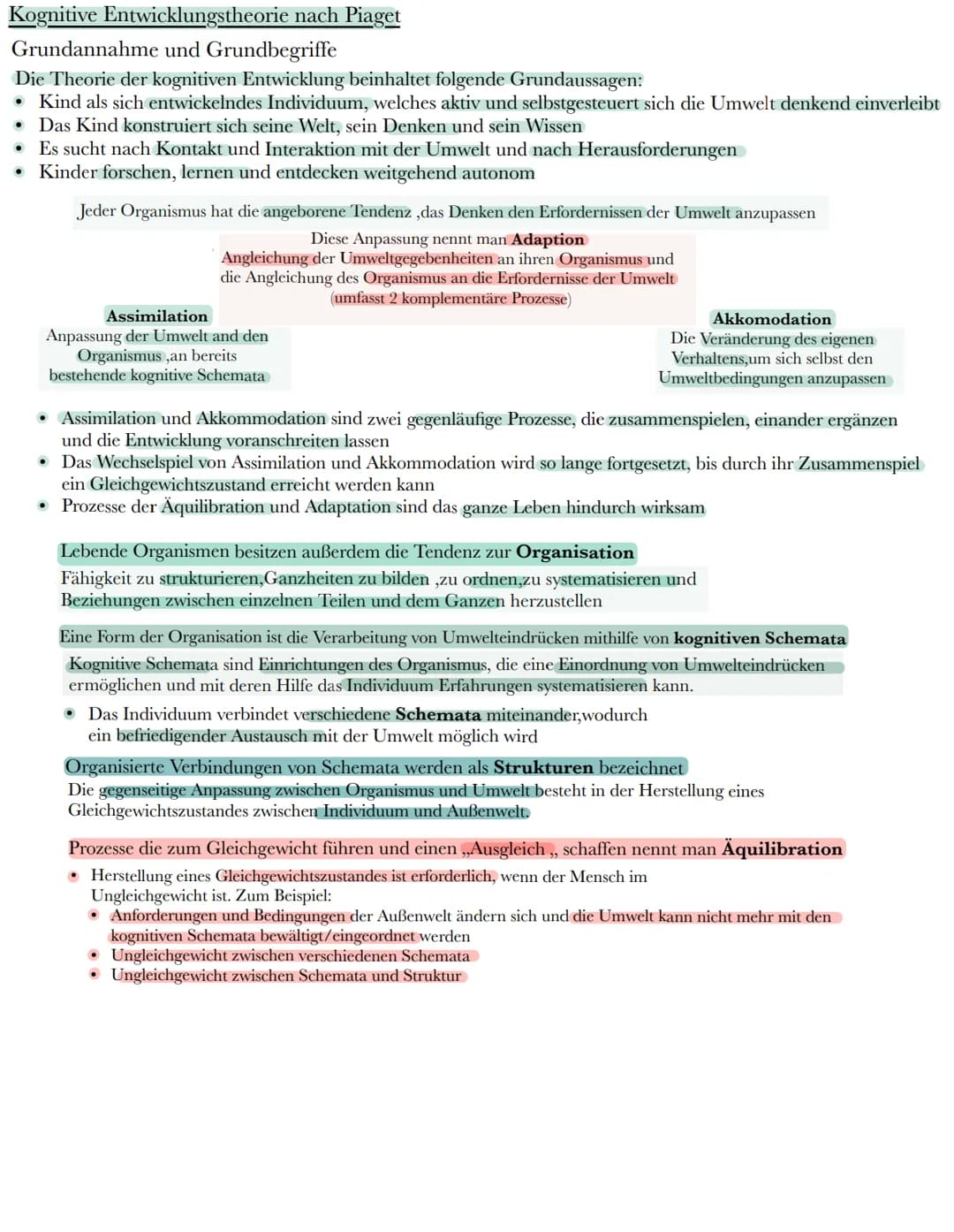 Grundlagen der Entwicklungspsychologie
Die Entwicklungspsychologie der Lebensspanne umfasst folgende Bereiche:
1. Kindes- und Jugendpsycholo