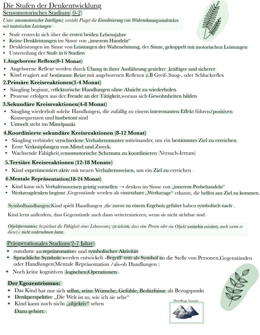 Grundlagen der Entwicklungspsychologie
Die Entwicklungspsychologie der Lebensspanne umfasst folgende Bereiche:
1. Kindes- und Jugendpsycholo