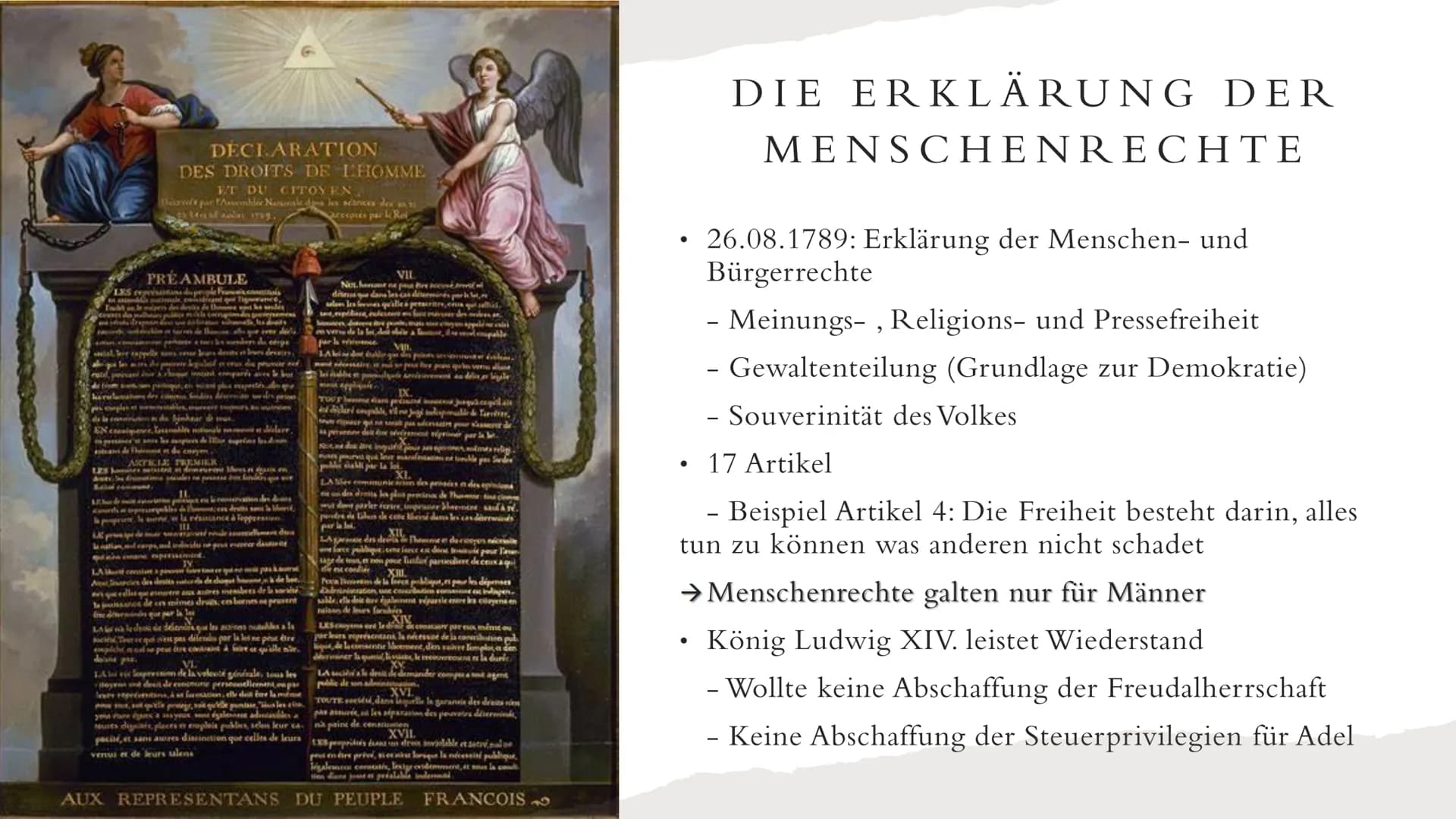 DIE ROLLE DER
FRAU IN DER
FRANZÖSISCHEN
REVOLUTION
Von Celina Kraitsch INHALTSVERZEICHNISS
Französische Revolution zusammengefasst
Situation