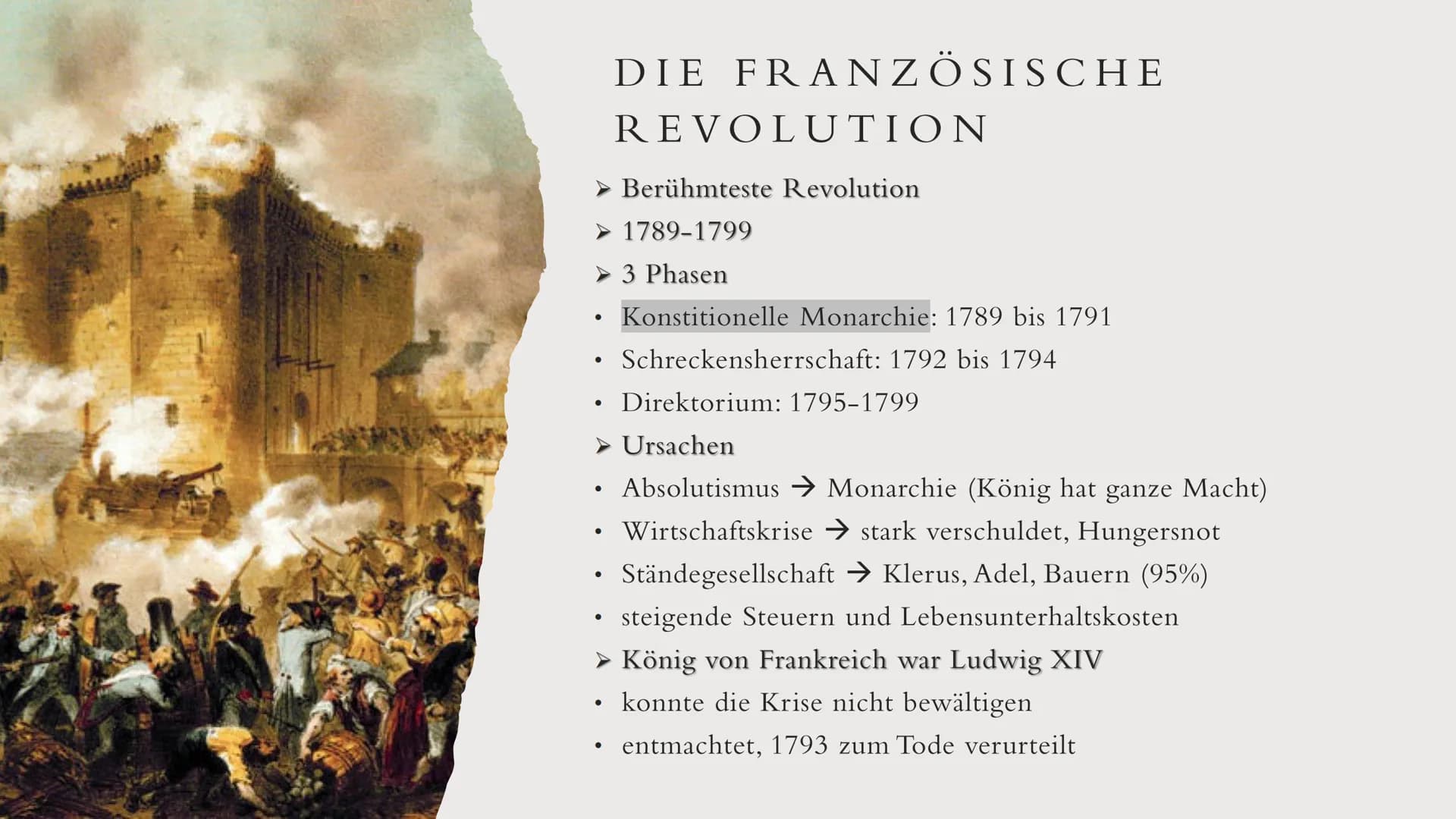 DIE ROLLE DER
FRAU IN DER
FRANZÖSISCHEN
REVOLUTION
Von Celina Kraitsch INHALTSVERZEICHNISS
Französische Revolution zusammengefasst
Situation