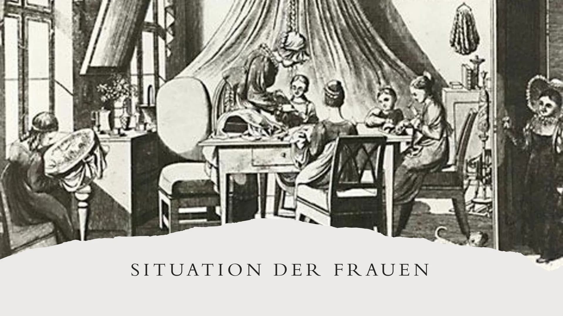 DIE ROLLE DER
FRAU IN DER
FRANZÖSISCHEN
REVOLUTION
Von Celina Kraitsch INHALTSVERZEICHNISS
Französische Revolution zusammengefasst
Situation