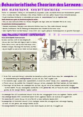 Know Behavioristische Theorien des Lernens  thumbnail