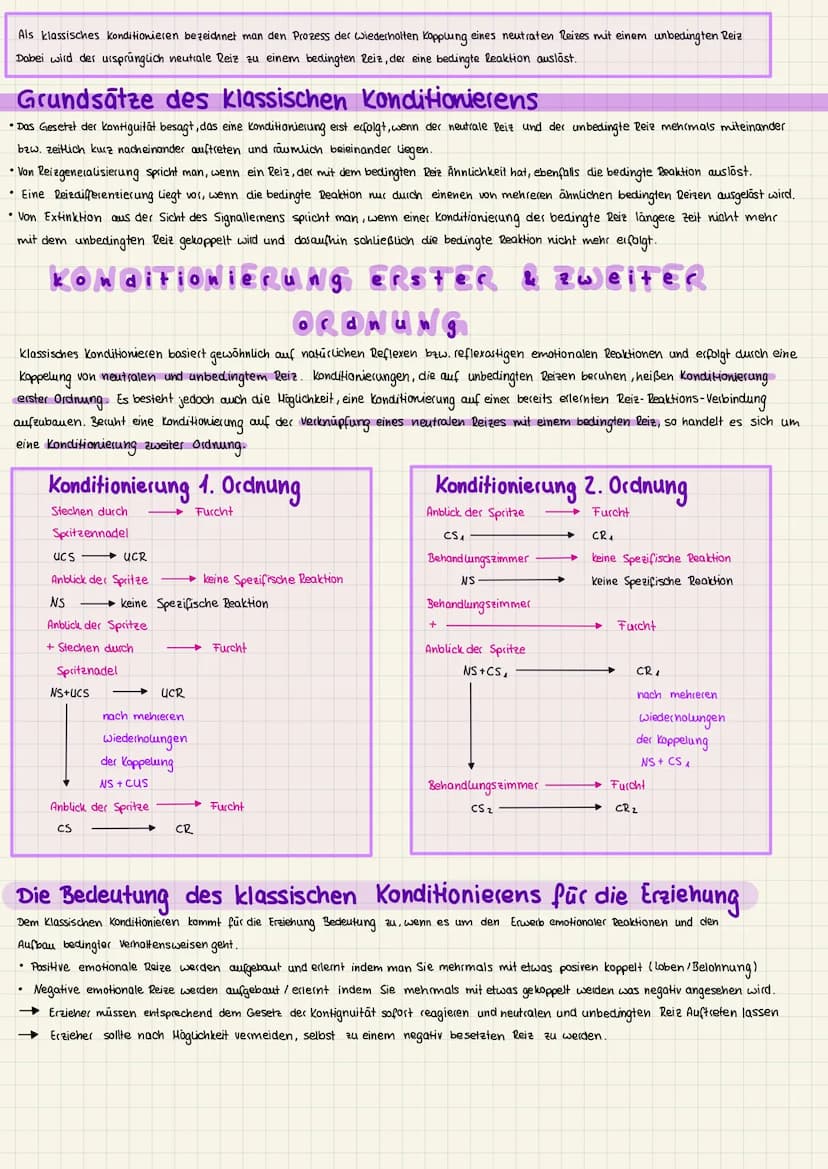 .
Behavioristische Theorien des Lernens
das klassische KonditionieREW
Theorien zur systematischen Erklärung von nicht beobachtbaren Lernproz