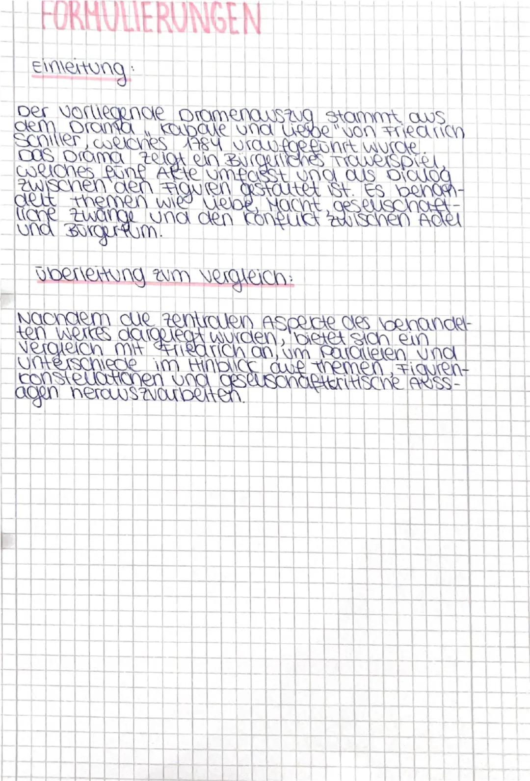 --- OCR Start ---
KABALE & LIEBE griedrich soniller
Eckaaten:
Titel: Kabale und uebe
Autor: Friedrich Schiller
Entstehung: 1784
Epoche: Stur