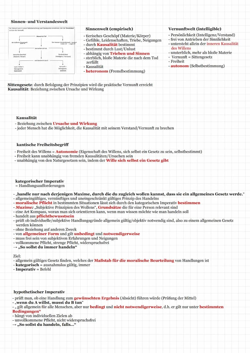 pflichtethik und Moralkritik + utilitarismus
pflichtethik
= deontologische Ethik
„Der gute Wille zählt"
- Folgen einer Handlung spielen für 