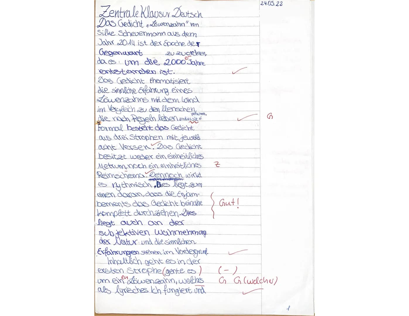 Ministerium für
Schule und Bildung
des Landes
Name:
Nordrhein-Westfalen
Zentrale Klausur am Ende der Einführungsphase
2022
Deutsch
ZK D HT
S