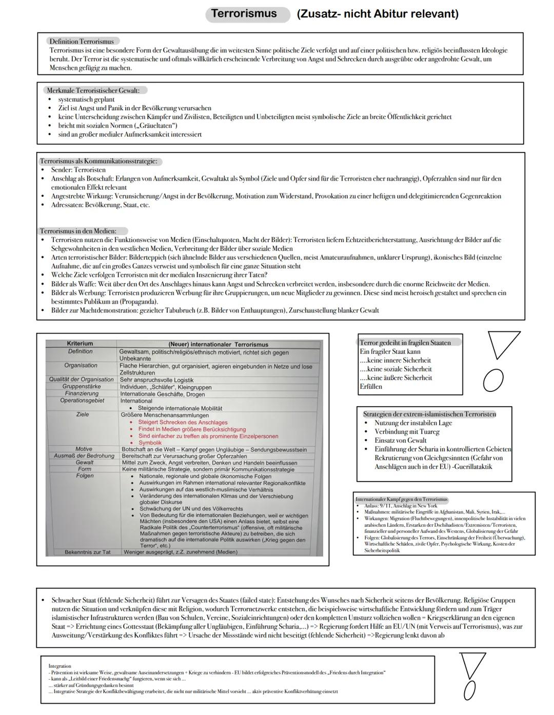 # Internationale Konflikte und Kriege

Erscheinungsformen internationaler Konflikte und Kriege sowie politische
und ökonomische Ursachen

Al