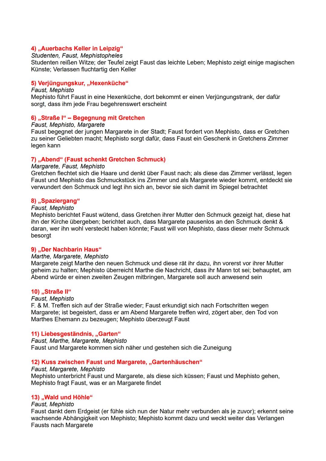 # Deutsch
Zusammenfassung Faust I

## wichtige Personen

- Dr. Heinrich Faust, Gelehrter
- Mephistopheles (Mephisto), der Teufel
- Margarete