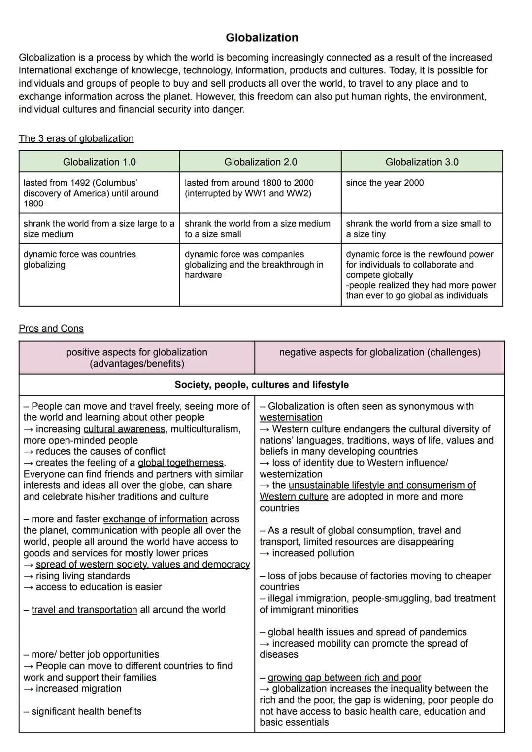 Understanding Globalization: Pros and Cons for Our Environment and Society