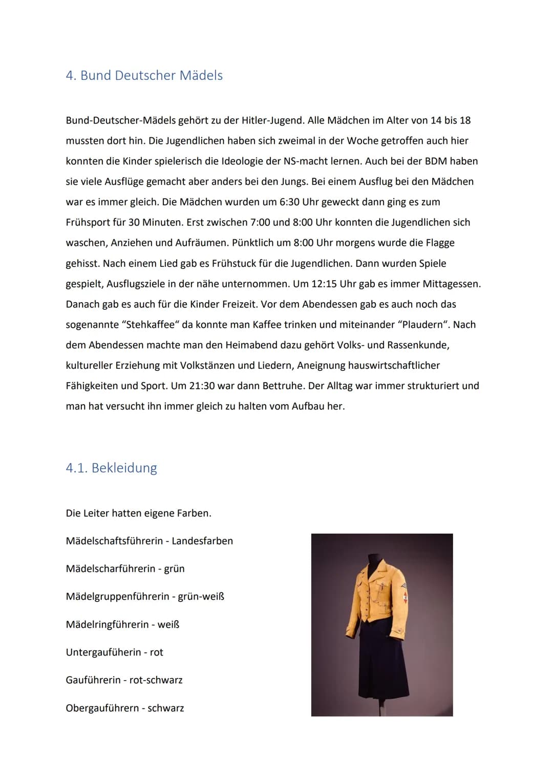 
<h2 id="einleitung">Einleitung</h2>
<p>Die Jugend im Dritten Reich war von großer Bedeutung für die nationalsozialistische Ideologie und wu