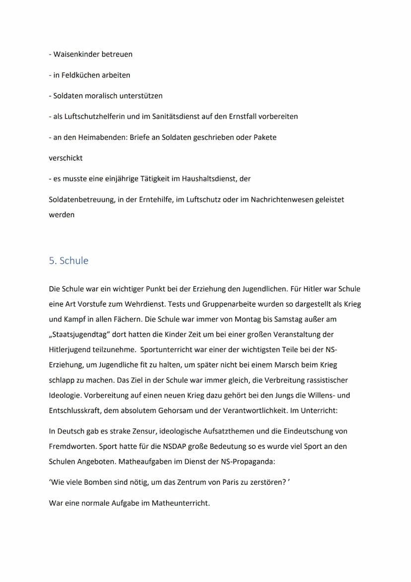 
<h2 id="einleitung">Einleitung</h2>
<p>Die Jugend im Dritten Reich war von großer Bedeutung für die nationalsozialistische Ideologie und wu