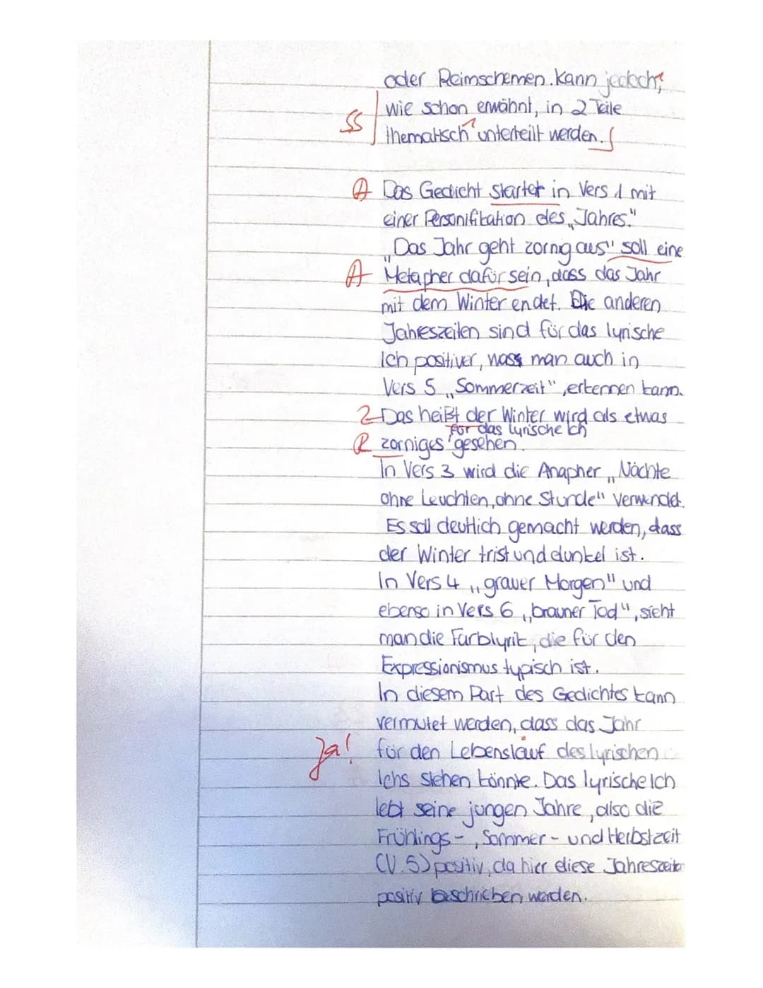 Deutsch, LK, Q1, Lyrik
1
Sara
Erwartungshorizont
Klausur Nr.1/Lyrik unterwegs sein
1. Aufgabe
Anforderungen - Die/Der Schüler/in
Formuliert 