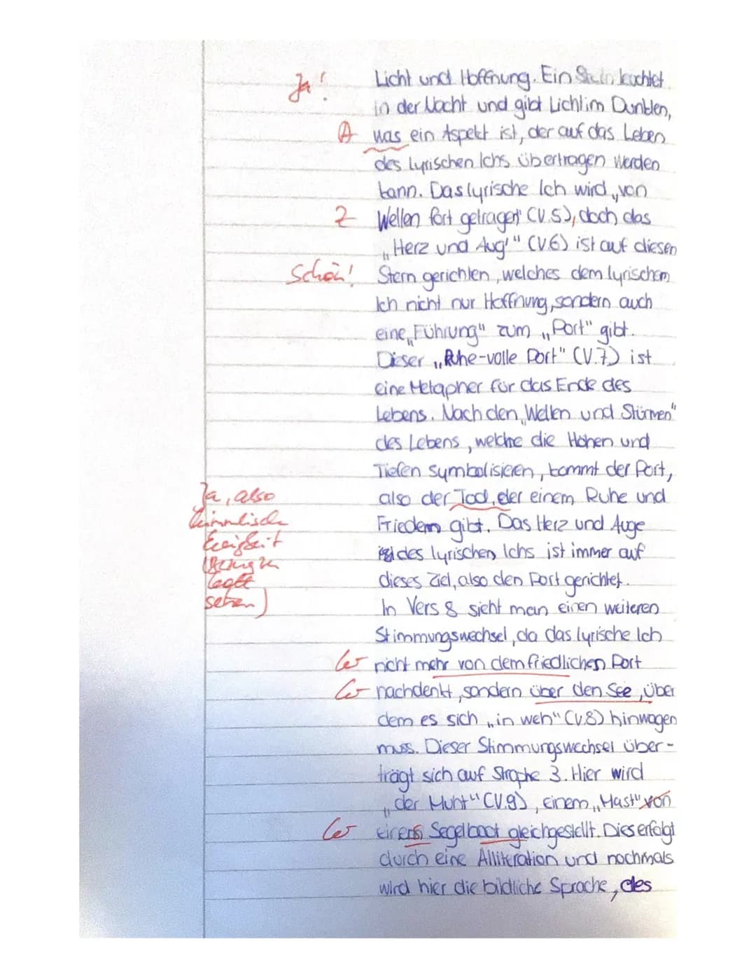 Deutsch, LK, Q1, Lyrik
1
Sara
Erwartungshorizont
Klausur Nr.1/Lyrik unterwegs sein
1. Aufgabe
Anforderungen - Die/Der Schüler/in
Formuliert 