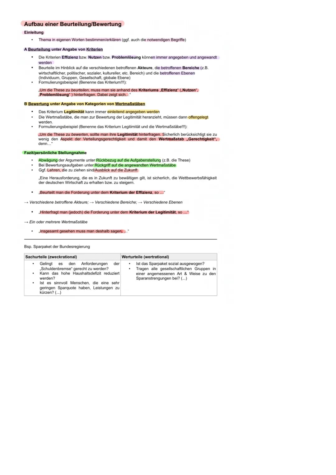 Wie schreibt man eine Beurteilung - Muster, Formulierungen und Beispiele