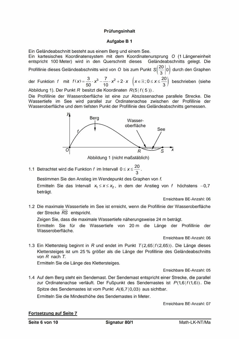 Sächsisches Staatsministerium
für Kultus
Schuljahr 2018/19
Schriftliche Abiturprüfung
Leistungskursfach Mathematik
Geltungsbereich:
- allgem