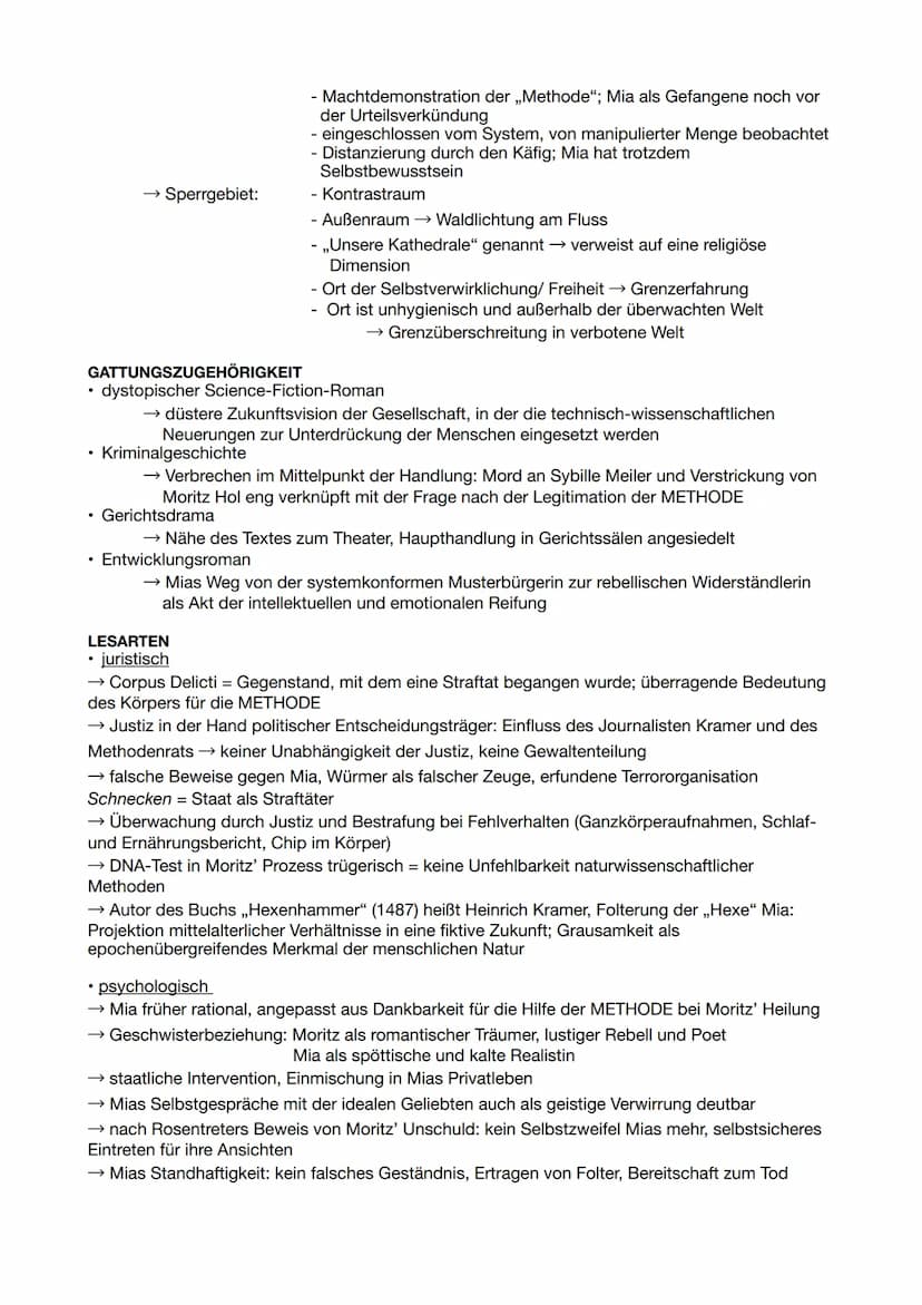 Juli Zeh: Corpus Delicti
INHALT
• Das Vorwort:
→ aus Schrift von Heinrich Kramer →Gesundheit als höchstes Ziel des Menschen
• das Urteil
Bio