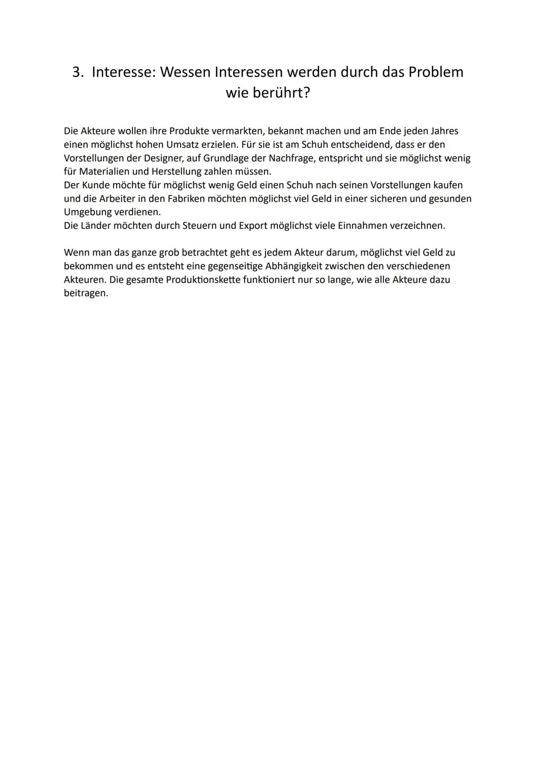 Staatliches Sportgymnasium Joh. Chr. Fr.
GutsMuths
Problemstudie
Thema: Globalisierung - Schuhproduktion
Verfasst Von
Sozialkunde
Abgabeterm