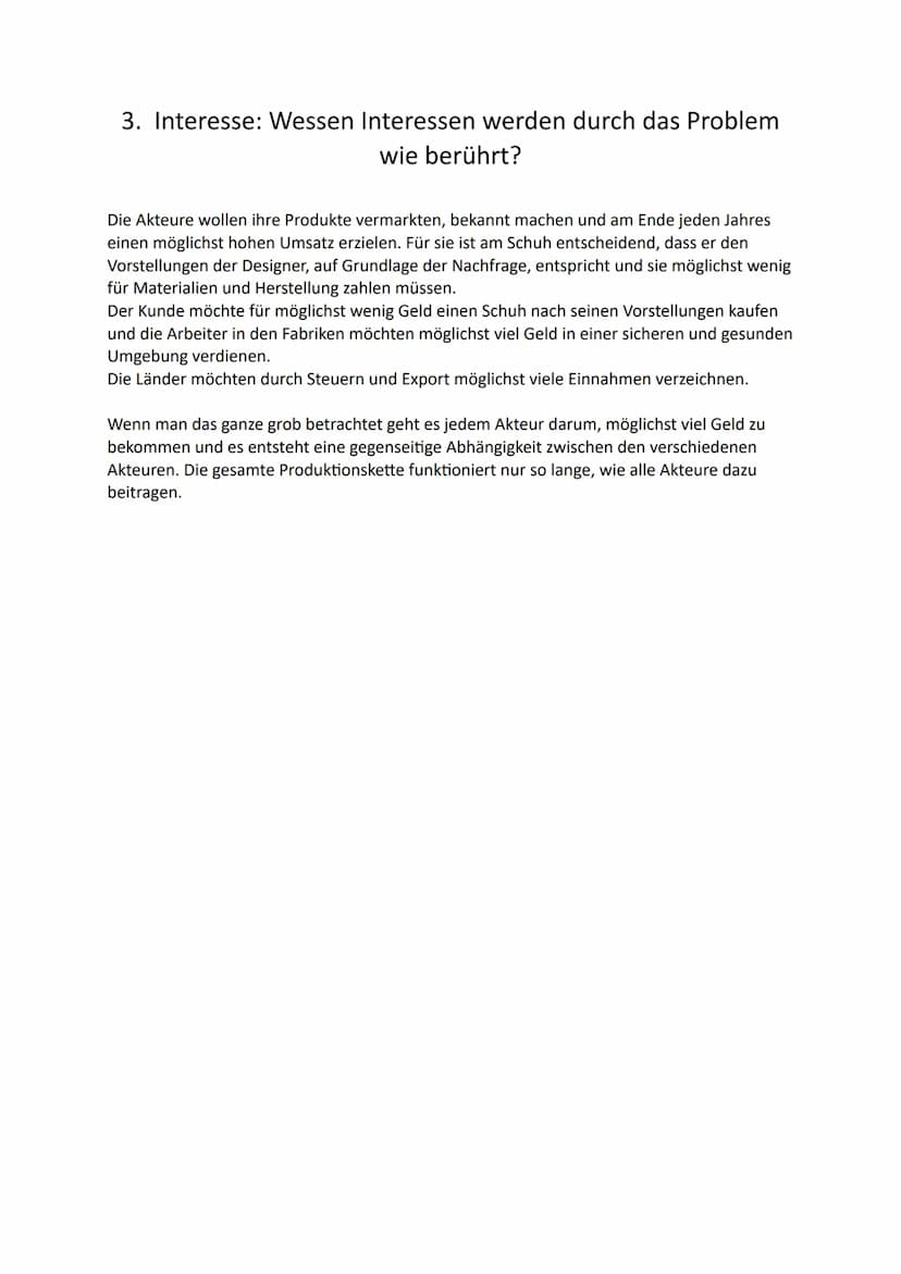 Staatliches Sportgymnasium Joh. Chr. Fr.
GutsMuths
Problemstudie
Thema: Globalisierung - Schuhproduktion
Verfasst Von
Sozialkunde
Abgabeterm