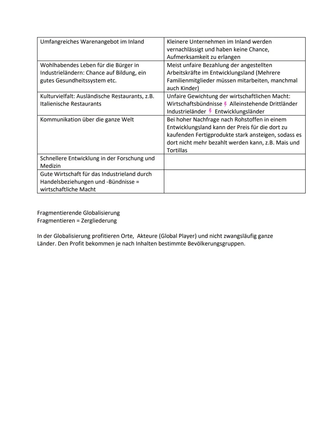 Globalisierung
Was ist die ,,Globalisierung"?
Globalisierung ist die Bezeichnung für die zunehmende Entstehung weltweiter Märkte für
Waren, 
