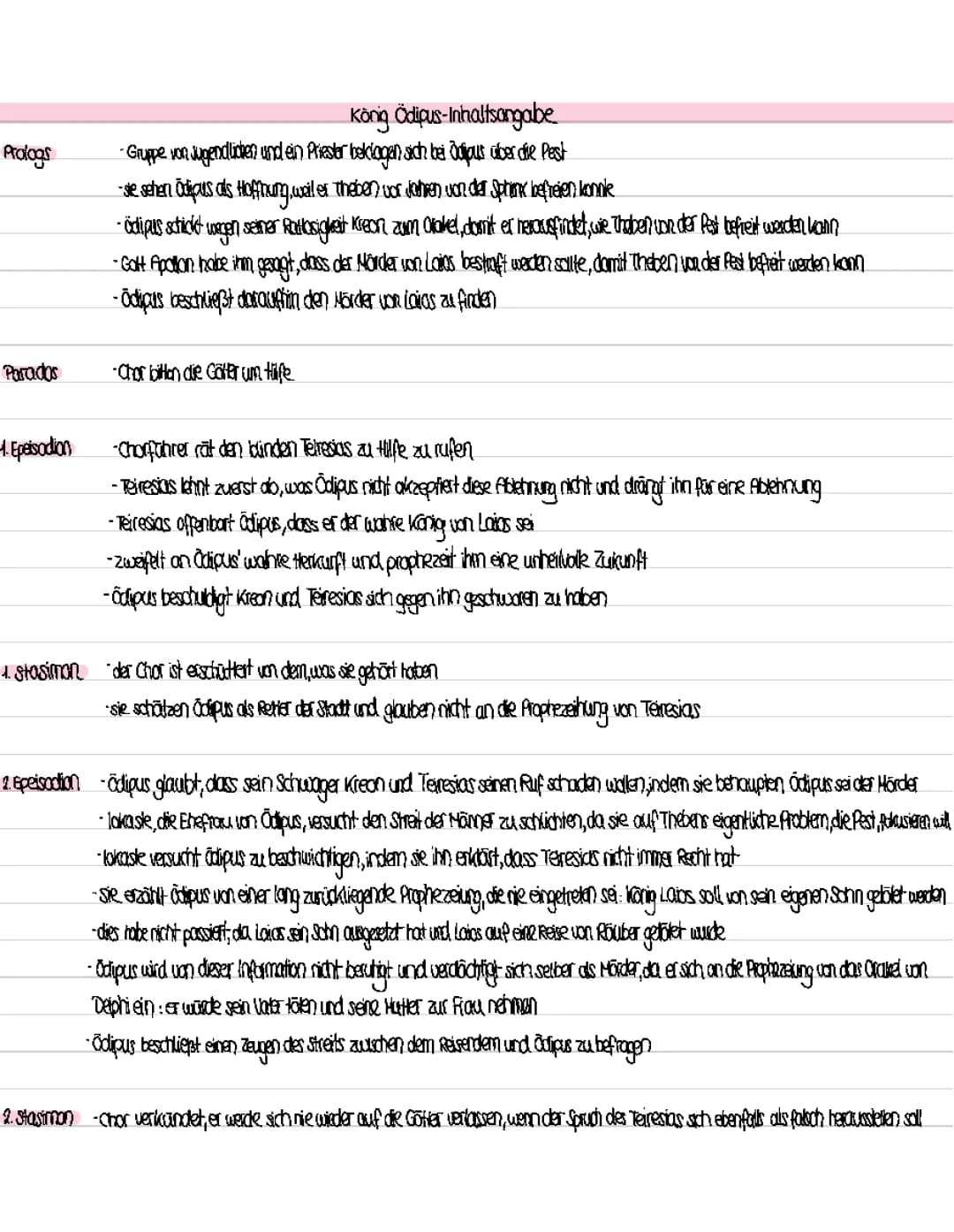 König Ödipus-Sophokles