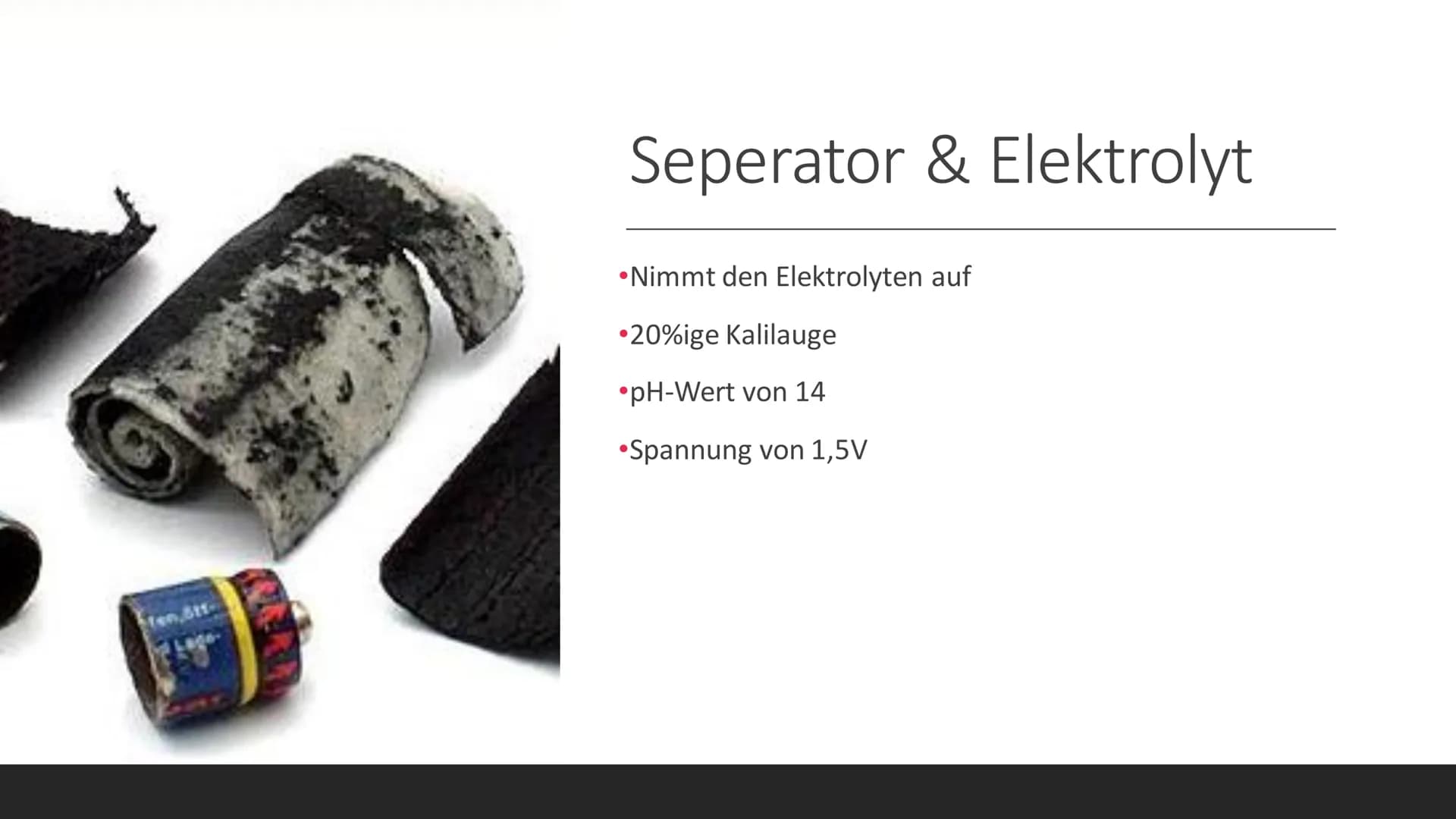 Nickel-
Metallhydrid
Akku (NiMH)
LIA ZOE VOM DORP
Positiver Pol
Gummidichtung
- Dichtung
- Positiver
Ableiter
- Separator
- Negative
Elektro