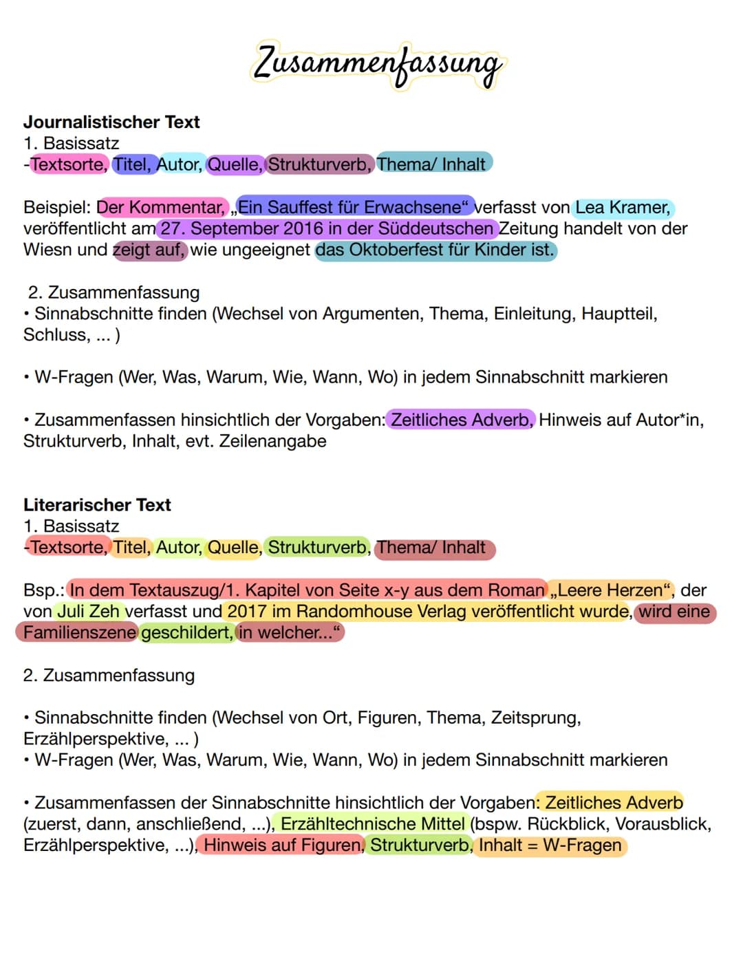 German
['jer-mən]
the language of Germany,
Austria, and parts of Switzerland Journalistischer Text
1. Basissatz
-Textsorte, Titel, Autor, Qu