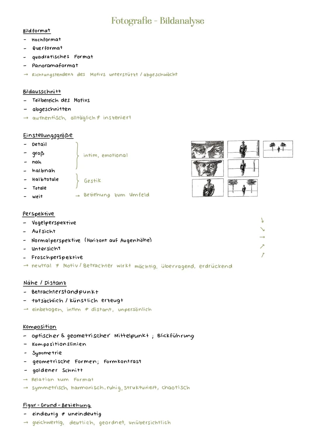 Fotografie | Beschreibung und Analyse 