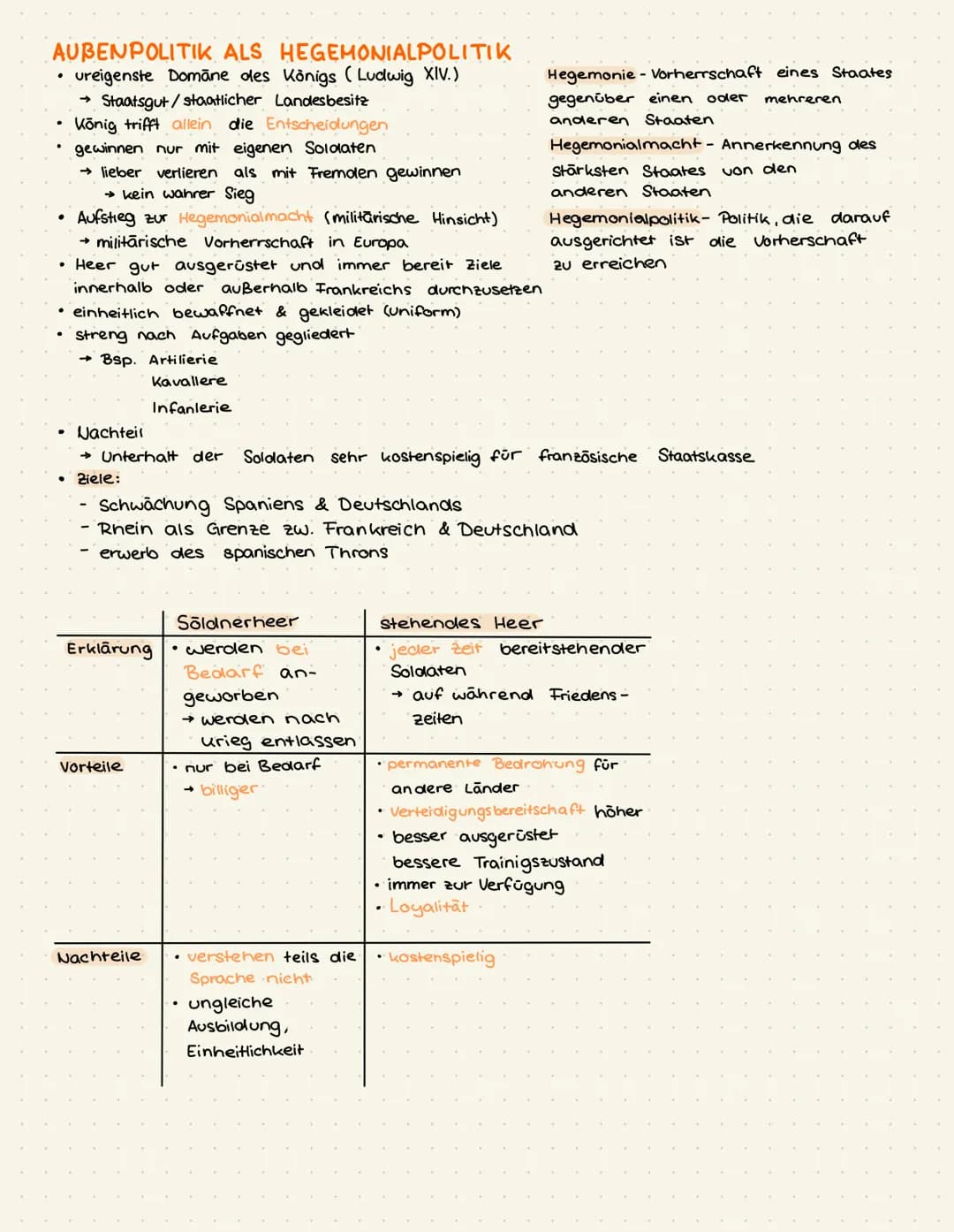DEFINITION
Regierungsform - absolute Mornachie
→ ein Mensch hat absolute Kontrolle / Herrschaft
→ macht Gesetze für Staat ohne dass man kont