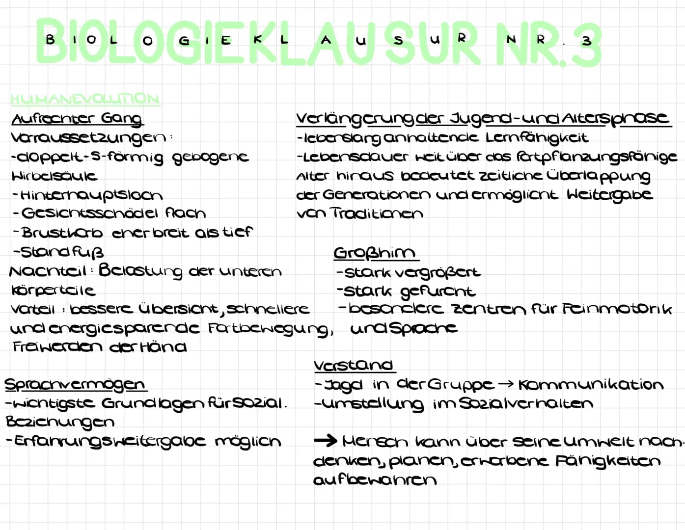 BIOCHEMISCHE EVOLUTIONSBELEGE
BIOLOGIEKLAUBUR NR.3
EVOLUTIONS FAKTOREN
a) Variation und Rekombination
Variation : Phäno-und genotypische
ver