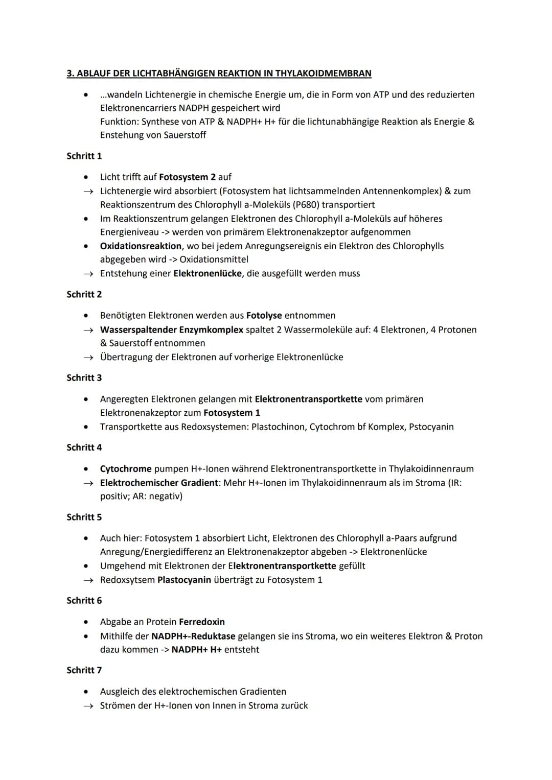 Biologie Lernblätter
1. WIRKUNGS- & ABSORBTIONSSPEKTRUM, BLATTPIGMENTE
Fotosyntheserate
●
105nm 10³nm 1 nm
H
Gamma- Röntgen-
strahlen strahl