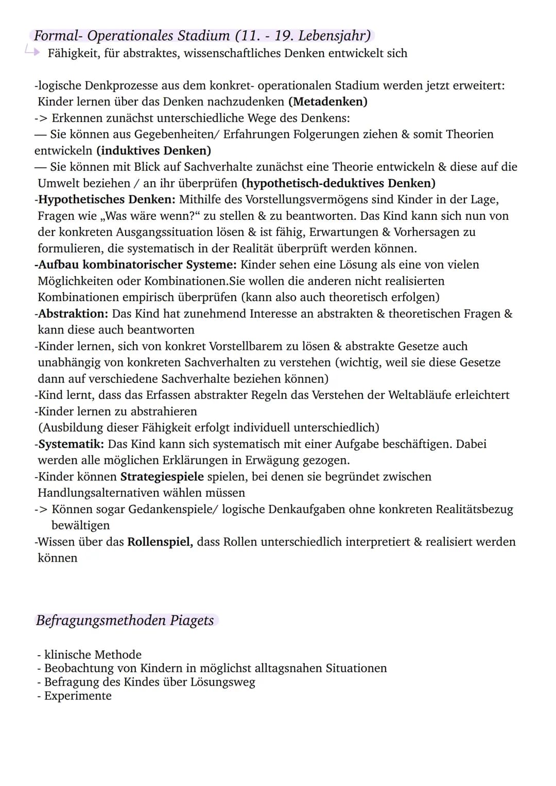 Piaget
-Kann durch seine Umwelt beeinflusst werden, indem er durch Kognitive Prozesse
(Wahrnehmung, Beobachtung etc) auf diese reagiert, sic