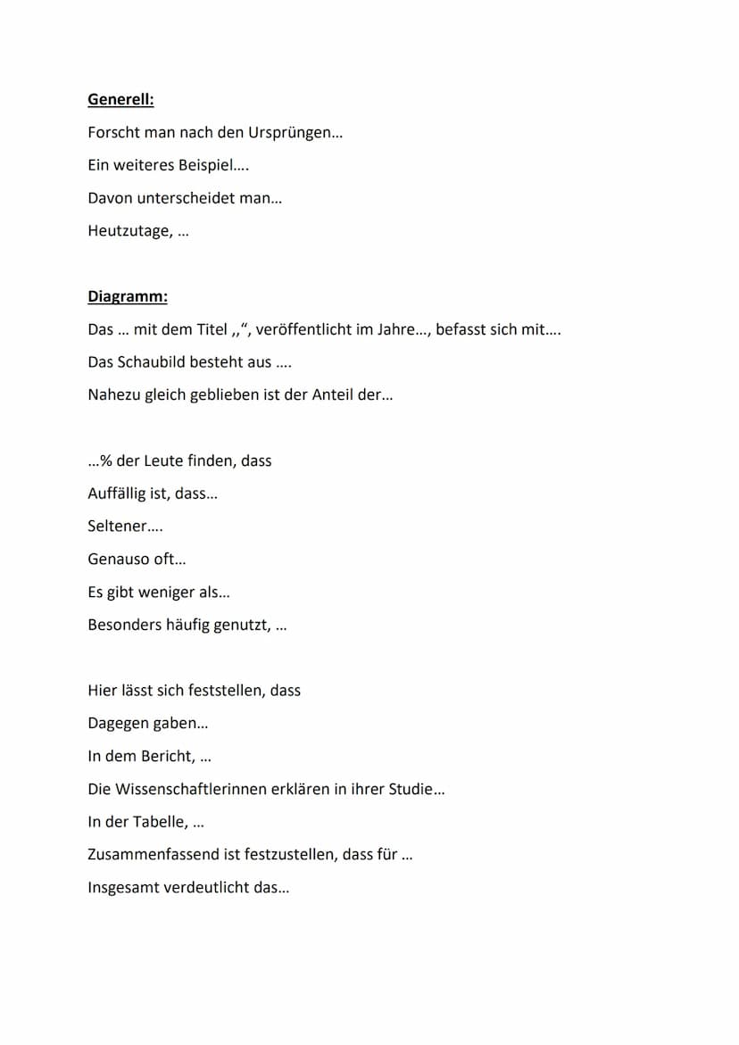 Formulierungen
Einleitung:
Wenn du sagen willst worüber du schreibst
Unsere Schule soll nun ...
Deshalb sollten alle Beteiligte genauer wiss